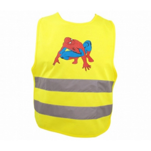 chaleco reflectante spiderman