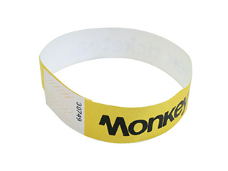 Pulseras Tyvek personalizadas