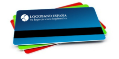 Tarjetas banda magentica logo empresa